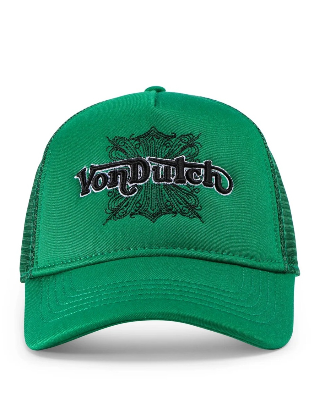 Von Dutch Emerald Green Logo Trucker Hat